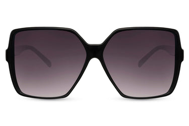 Heart-shaped sunglasses with pink lenses